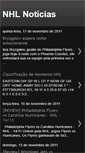 Mobile Screenshot of nhlnoticias.blogspot.com