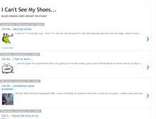 Tablet Screenshot of icantseemyshoes.blogspot.com