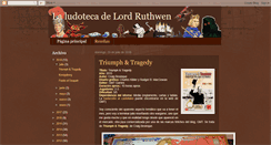 Desktop Screenshot of ludotecaruthwen.blogspot.com