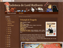 Tablet Screenshot of ludotecaruthwen.blogspot.com