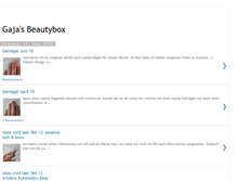 Tablet Screenshot of gaja-beautybox.blogspot.com