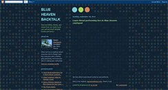 Desktop Screenshot of blueheavenbacktalk.blogspot.com