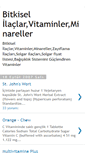Mobile Screenshot of bitkiselilaclar.blogspot.com