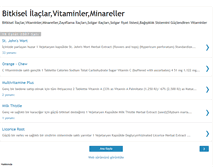 Tablet Screenshot of bitkiselilaclar.blogspot.com