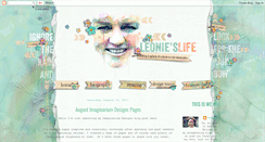 Desktop Screenshot of leonieslife-leonie.blogspot.com