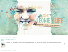 Tablet Screenshot of leonieslife-leonie.blogspot.com