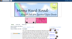 Desktop Screenshot of momshardroad.blogspot.com