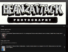 Tablet Screenshot of beanzattack.blogspot.com