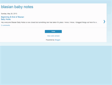 Tablet Screenshot of blasianbabynotes.blogspot.com