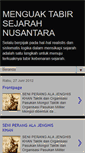 Mobile Screenshot of menguaktabirsejarah.blogspot.com