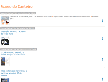 Tablet Screenshot of museudocanteiro.blogspot.com