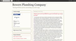 Desktop Screenshot of bowersplumbing.blogspot.com