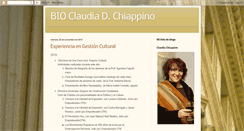 Desktop Screenshot of claudiadchiappino.blogspot.com