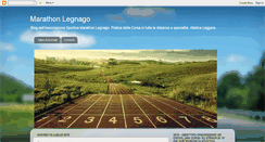 Desktop Screenshot of marathonlegnago.blogspot.com