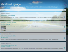 Tablet Screenshot of marathonlegnago.blogspot.com