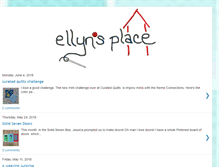 Tablet Screenshot of ellynsplace.blogspot.com