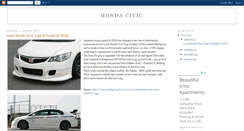 Desktop Screenshot of honda-civic-us.blogspot.com