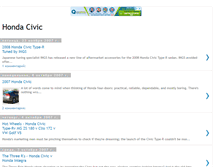 Tablet Screenshot of honda-civic-us.blogspot.com