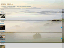 Tablet Screenshot of haikusimple.blogspot.com