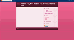 Desktop Screenshot of mature-sex-free.blogspot.com