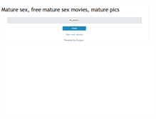 Tablet Screenshot of mature-sex-free.blogspot.com