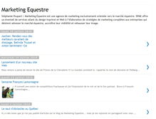 Tablet Screenshot of marketingequestre.blogspot.com