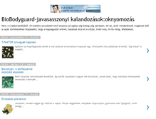 Tablet Screenshot of biobodyguard.blogspot.com