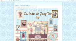 Desktop Screenshot of casinha-de-gengibre.blogspot.com