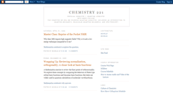 Desktop Screenshot of chemistry221.blogspot.com