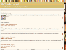 Tablet Screenshot of myteacherangel.blogspot.com