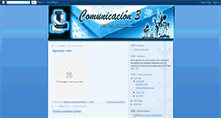 Desktop Screenshot of comunicacion3iepsl.blogspot.com