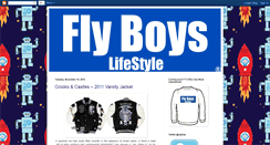 Desktop Screenshot of flyboyslifestyle.blogspot.com