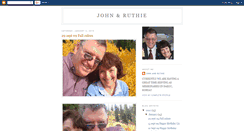 Desktop Screenshot of johnandruthie.blogspot.com