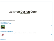 Tablet Screenshot of interdesigncorp.blogspot.com