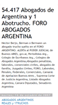 Mobile Screenshot of abogadosargentina.blogspot.com