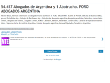 Tablet Screenshot of abogadosargentina.blogspot.com
