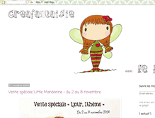 Tablet Screenshot of creafantaisie.blogspot.com