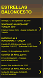 Mobile Screenshot of estrellasbaloncesto.blogspot.com