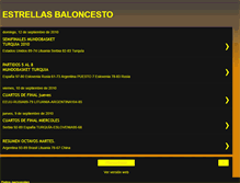 Tablet Screenshot of estrellasbaloncesto.blogspot.com
