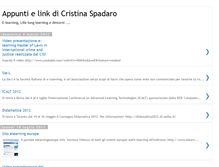 Tablet Screenshot of blogcristinaspadaro.blogspot.com