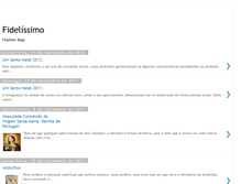 Tablet Screenshot of fidelissimo.blogspot.com