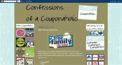 Desktop Screenshot of couponaholicsanonymous.blogspot.com