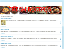 Tablet Screenshot of irishrecipe.blogspot.com