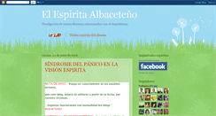Desktop Screenshot of elespiritadealbacete.blogspot.com
