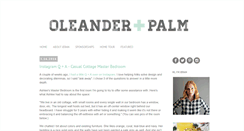 Desktop Screenshot of oleanderandpalm.blogspot.com