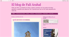 Desktop Screenshot of elblogdefali.blogspot.com
