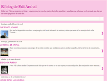 Tablet Screenshot of elblogdefali.blogspot.com