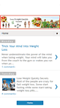 Mobile Screenshot of loseweightquicklysecret.blogspot.com