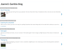 Tablet Screenshot of gambiathoughts.blogspot.com