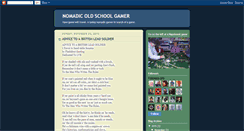 Desktop Screenshot of nomadicoldschoolgamer.blogspot.com